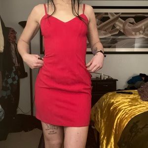Firenze Vintage Suede mini dress